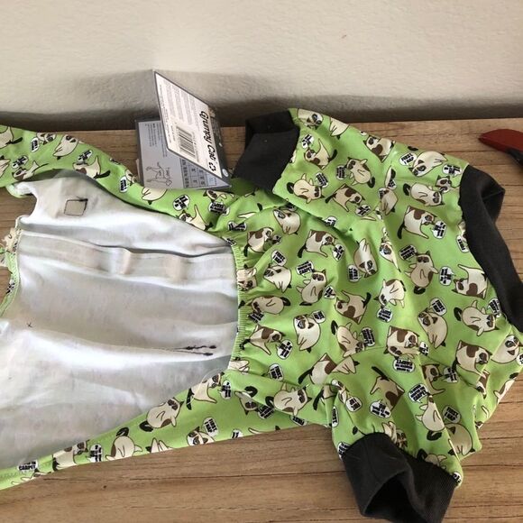 Grumpy Cat “Meh” Pet Dog PJs Pajamas M - Picture 5 of 7